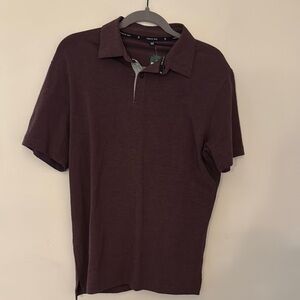 Men's Burgundy Polo Shirt